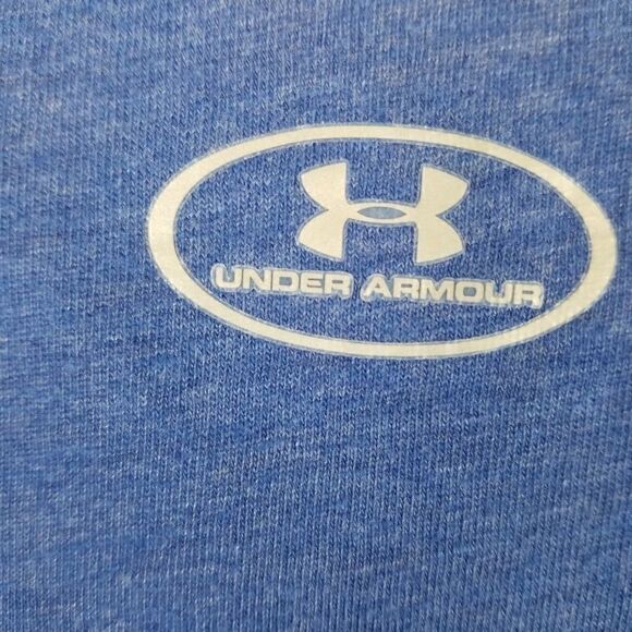 Under Armour Short Sleeve Blue Tee. - Picture 5 of 5